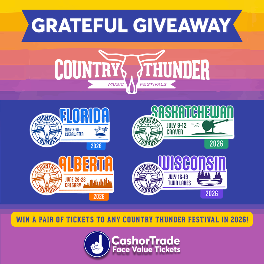 Win Tickets to Country Thunder Music Festivals