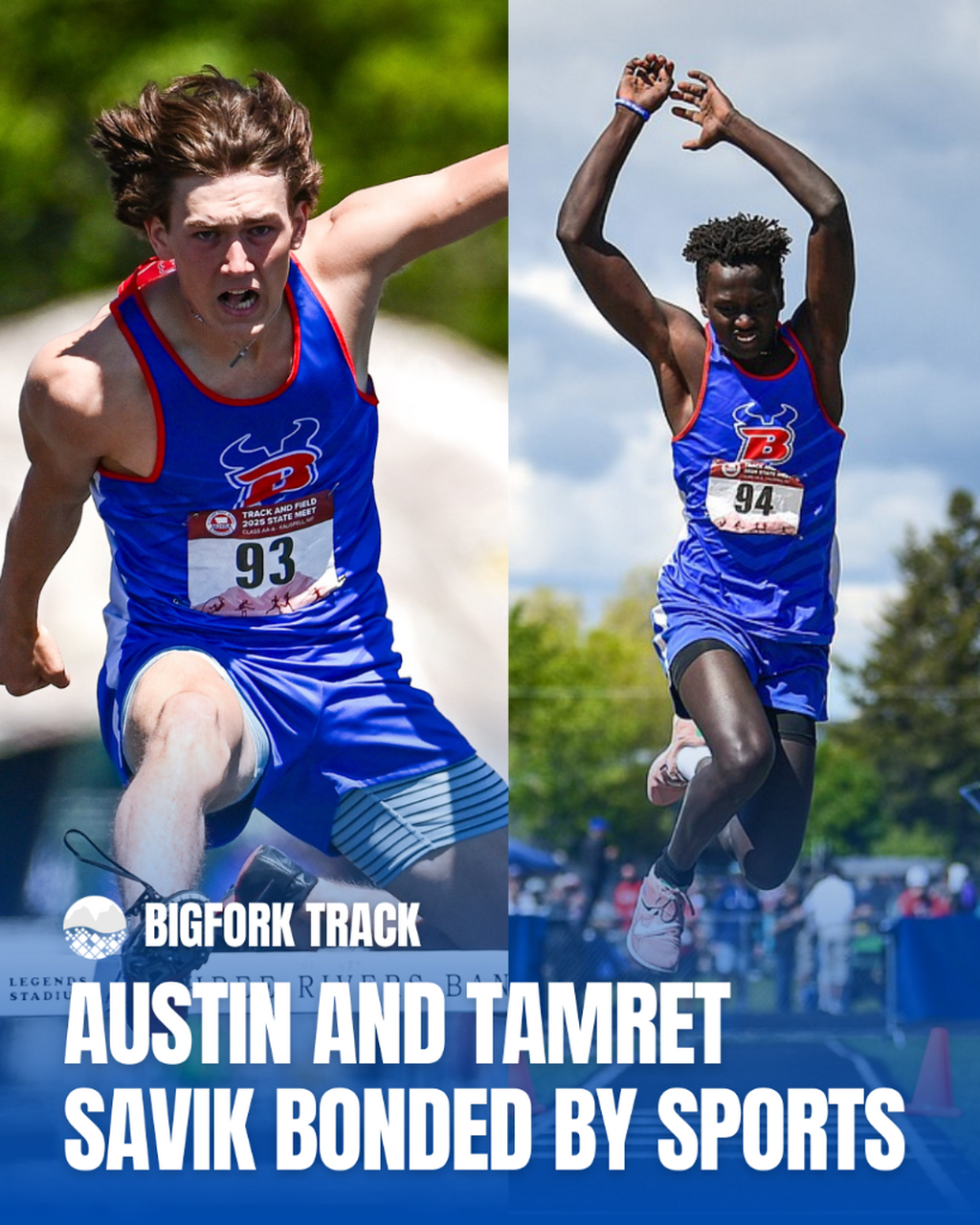 Brothers in stride: Austin and Tamret Savik bonded by sports