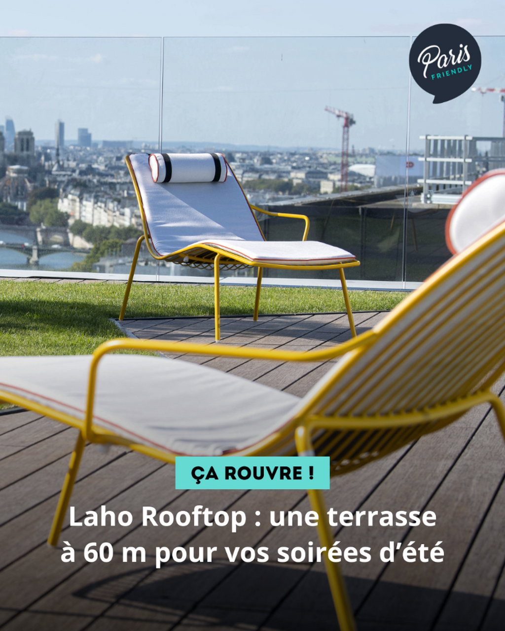 Laho Rooftop : une terrasse &agrave; 60 m pour vos soir&eacute;es d&rsquo;&eacute;t&eacute;