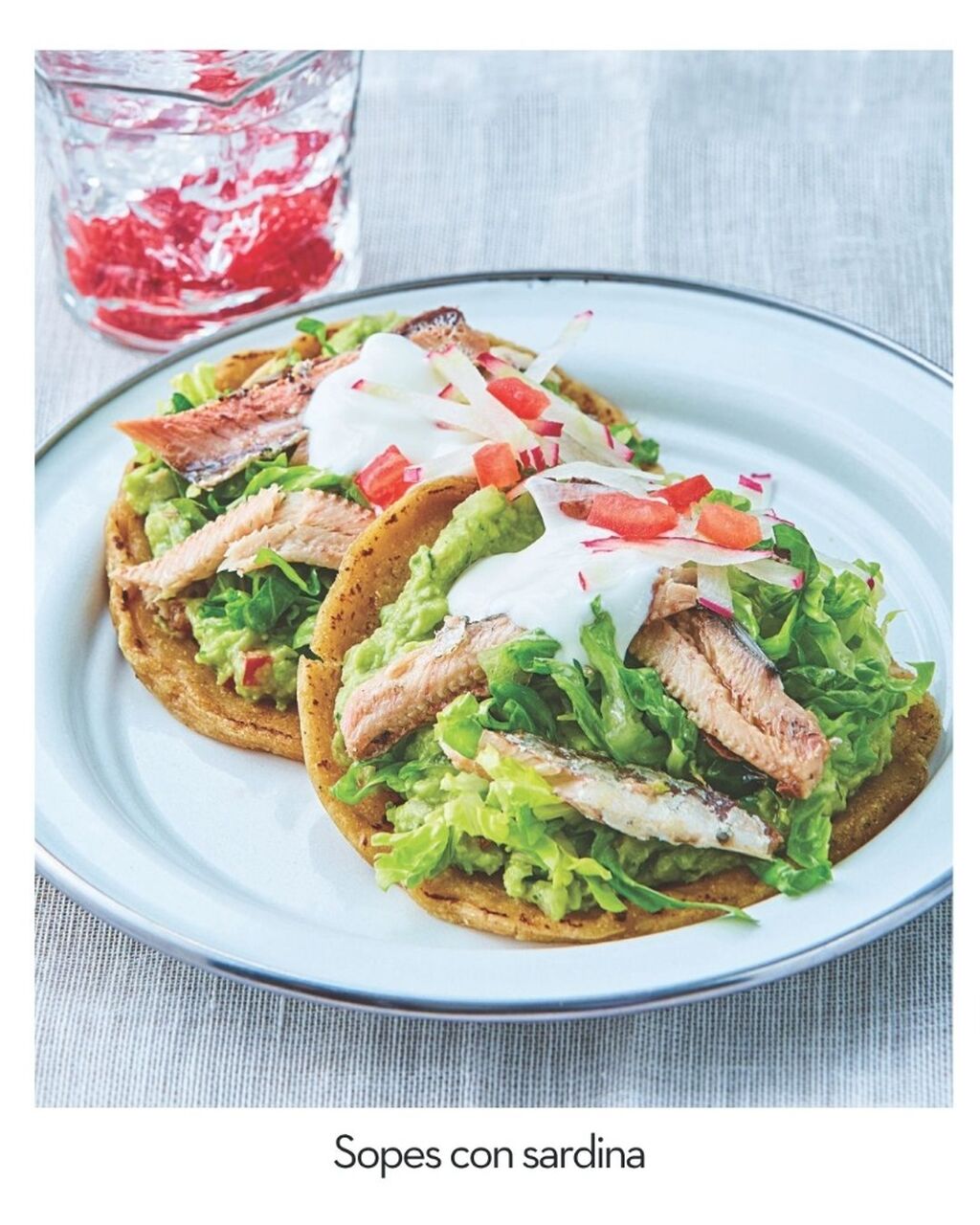 Receta de sopes con sardina