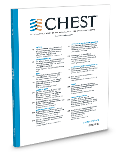 Learn more about CHEST Journal