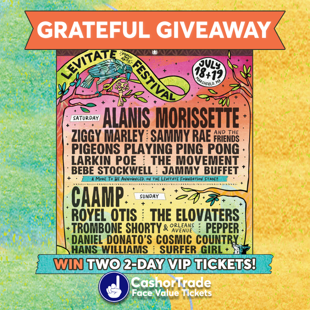 Win Tickets to Levitate Music & Arts Festival in Marshfield, MA!