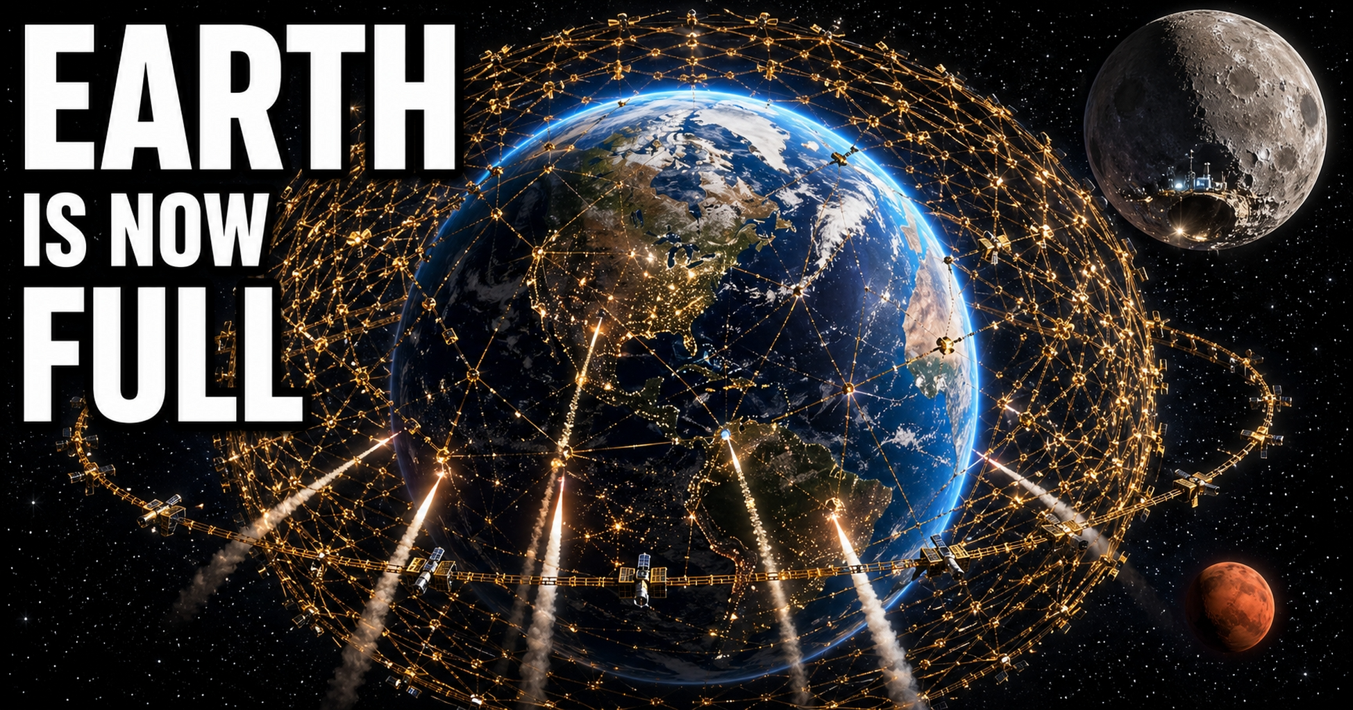 The Ultimate Land Grab: How AI Broke Earth's Geography and Forced Humanity Into Space