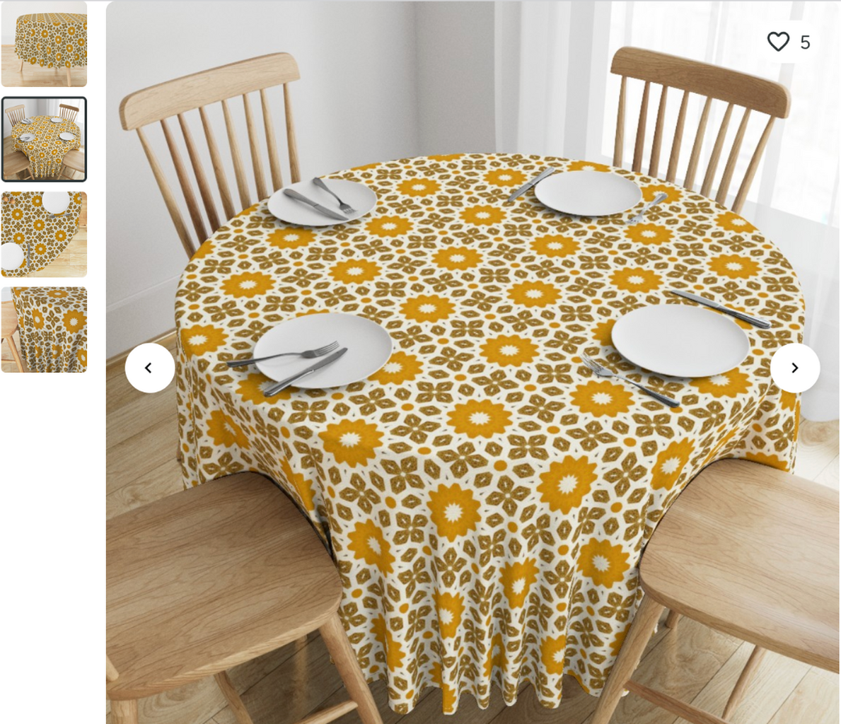 Round Table Cloth