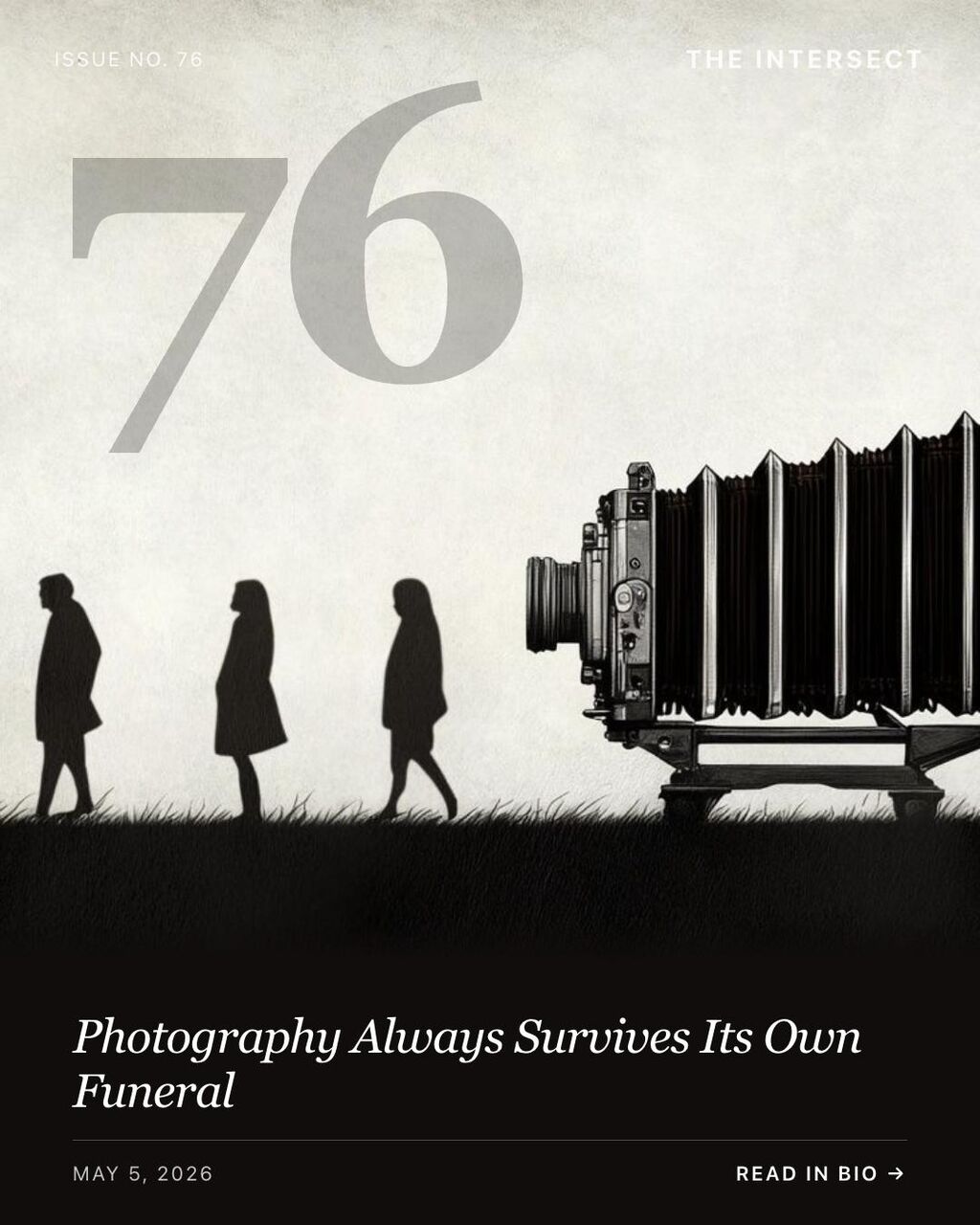 Photography has had several funerals by now. 📷