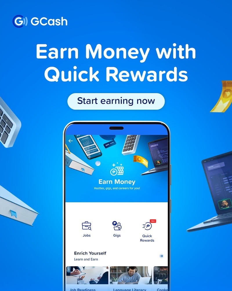 GCash launches Quick Rewards, enabling Filipinos to earn extra income through simple digital tasks