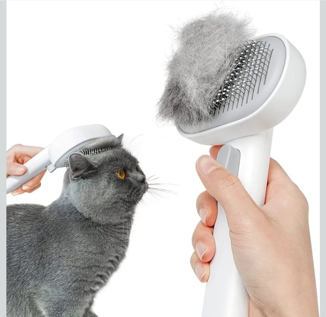 One-Click Self-Cleaning Brush🐈