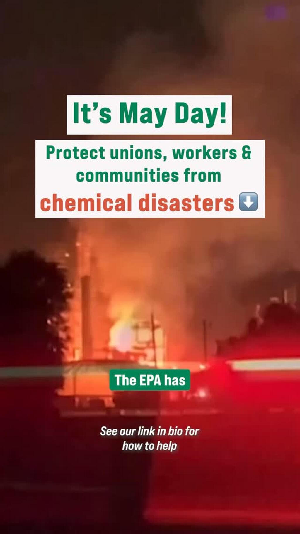 Tell EPA: Protect People From Chemical Disasters!