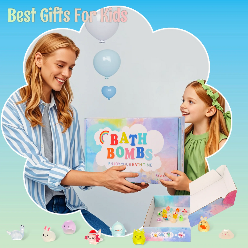 Bath Bombs for Kids with Surprise Inside