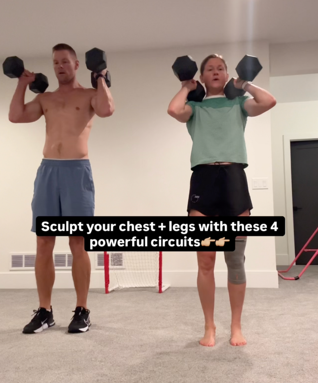 35-Minute Chest and Leg Workout