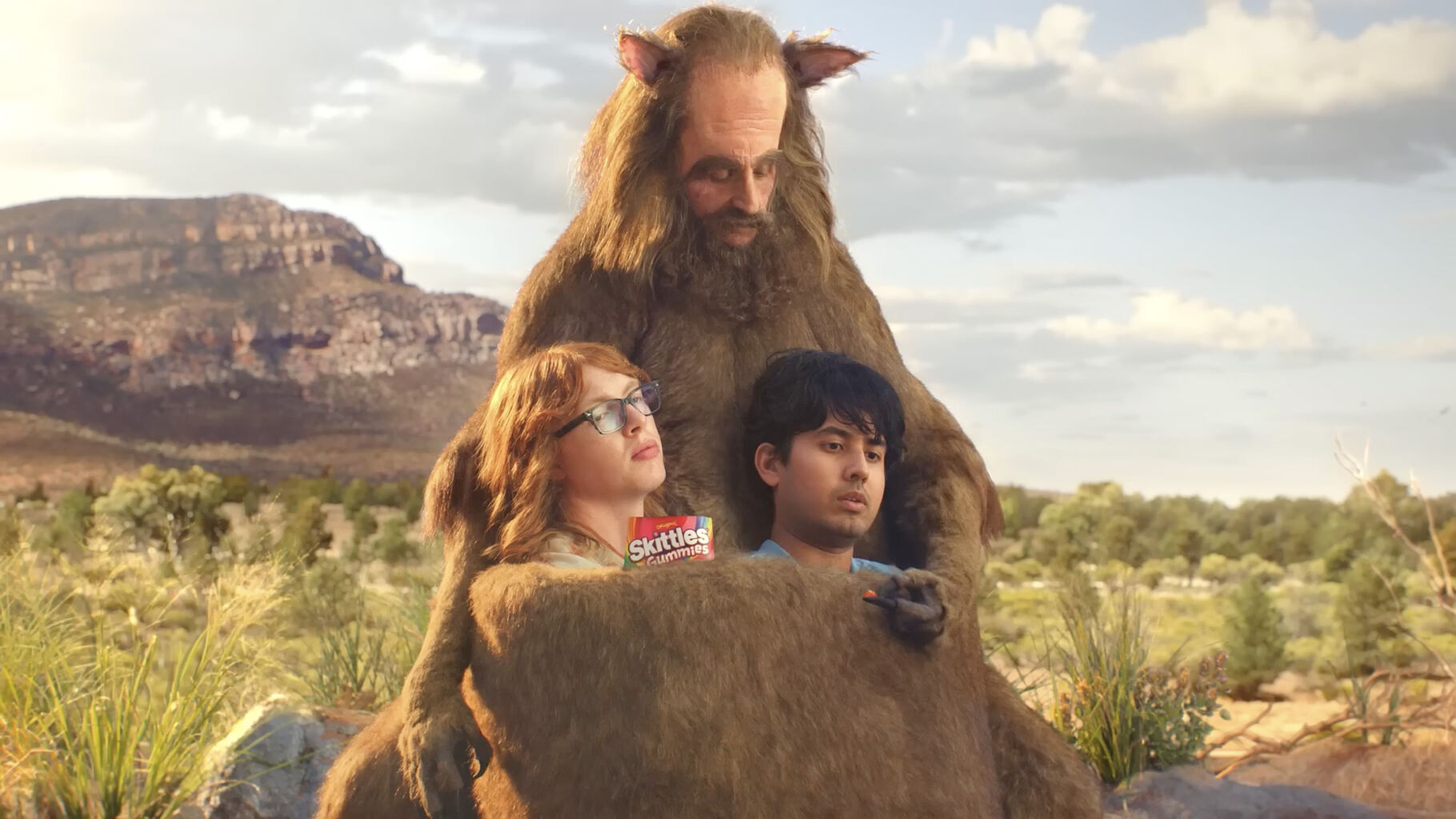 Skittles gets soft and squishy in loony ads for its Gummies candies