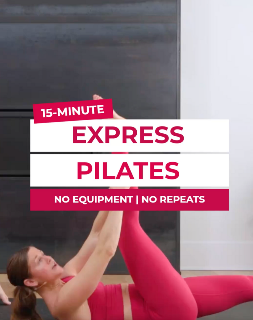 15-Minute Express Pilates Workout 