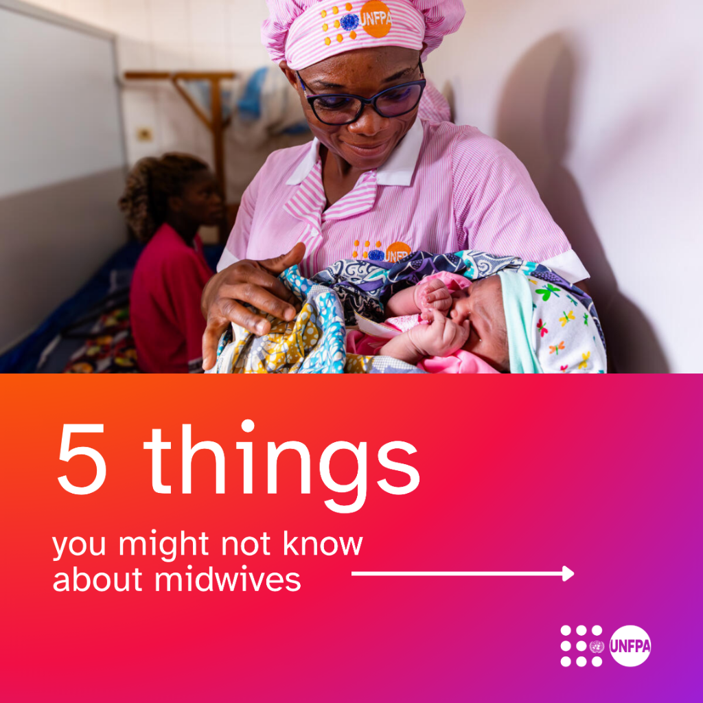 International Day of the Midwife explainer carousel