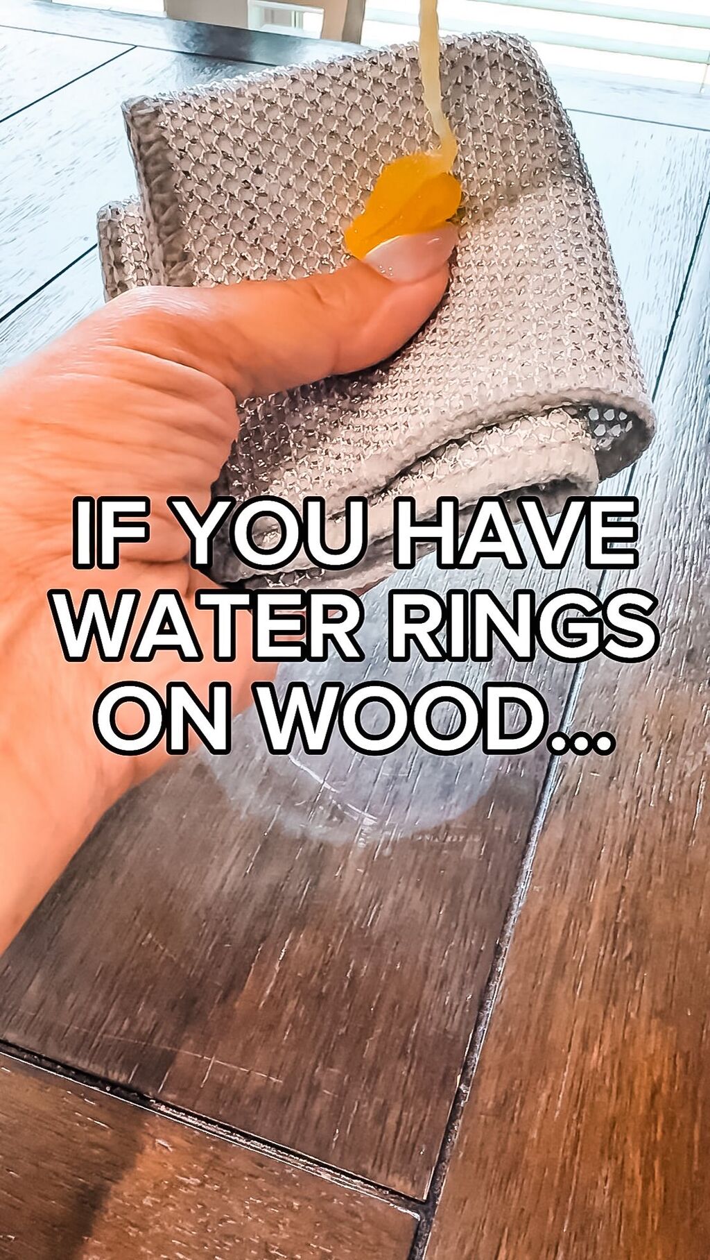 WATER RINGS REMOVER FOR WOOD