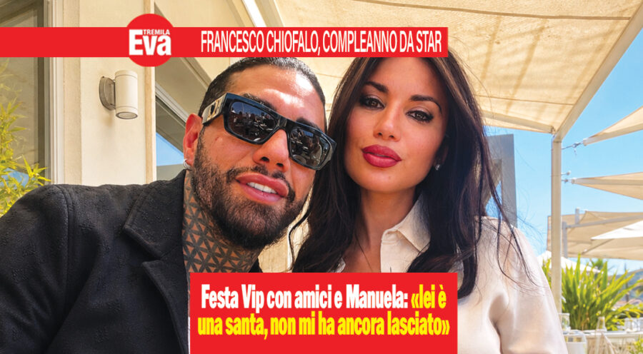 Francesco Chiofalo, 37 candeline tra amore e tanti amici Vip