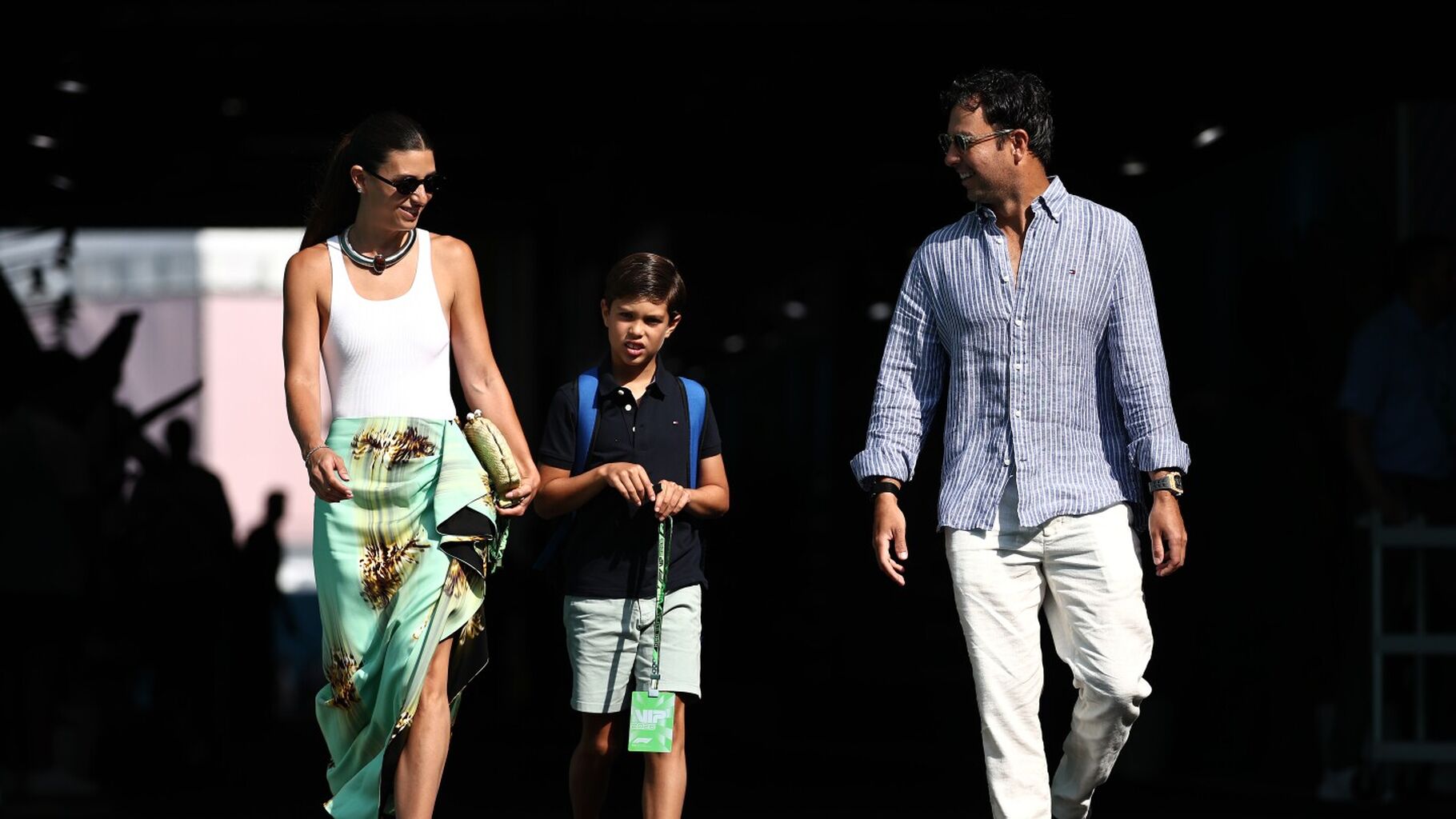 Sergio &ldquo;Checo&rdquo; P&eacute;rez aparece con su familia en el GP de Miami 2026