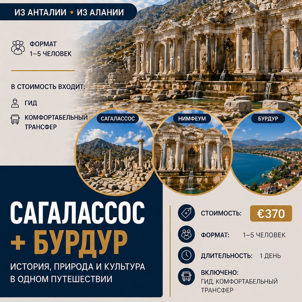 САГАЛАССОС + БУРДУР