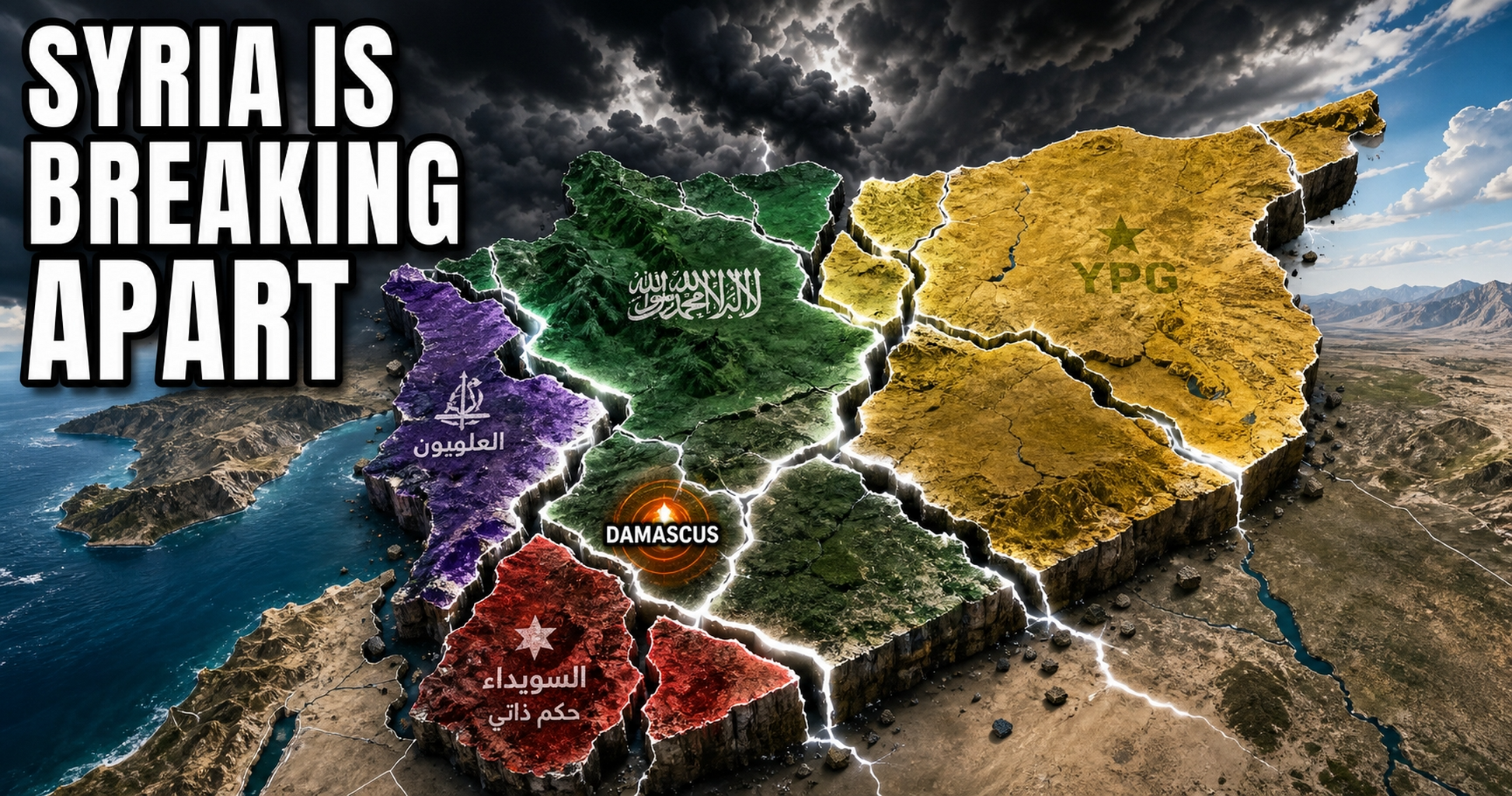 Syria's Geographic Illusion: How a Country Quietly Shattered While the World Looked Away