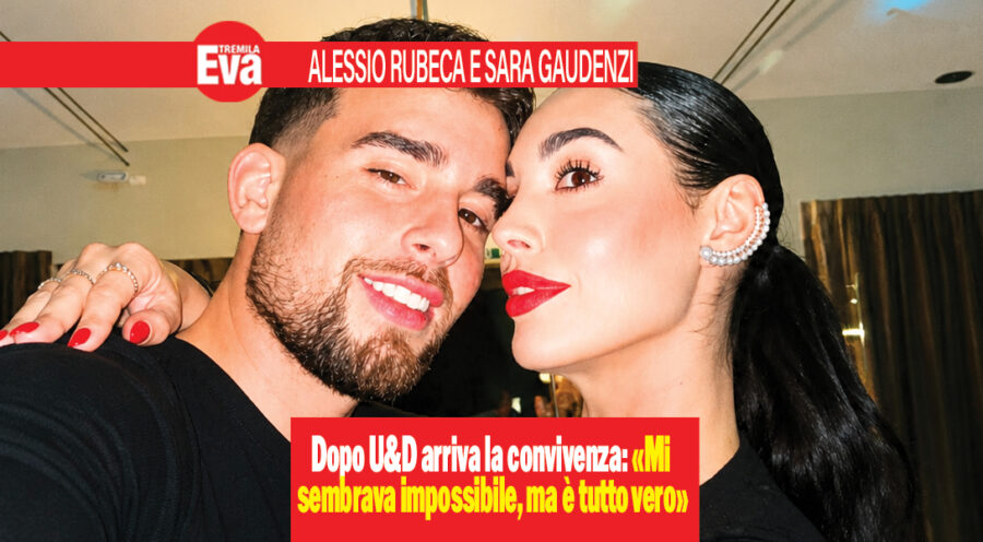 Sara Gaudenzi e Alessio Rubeca: dopo 2 mesi la convivenza