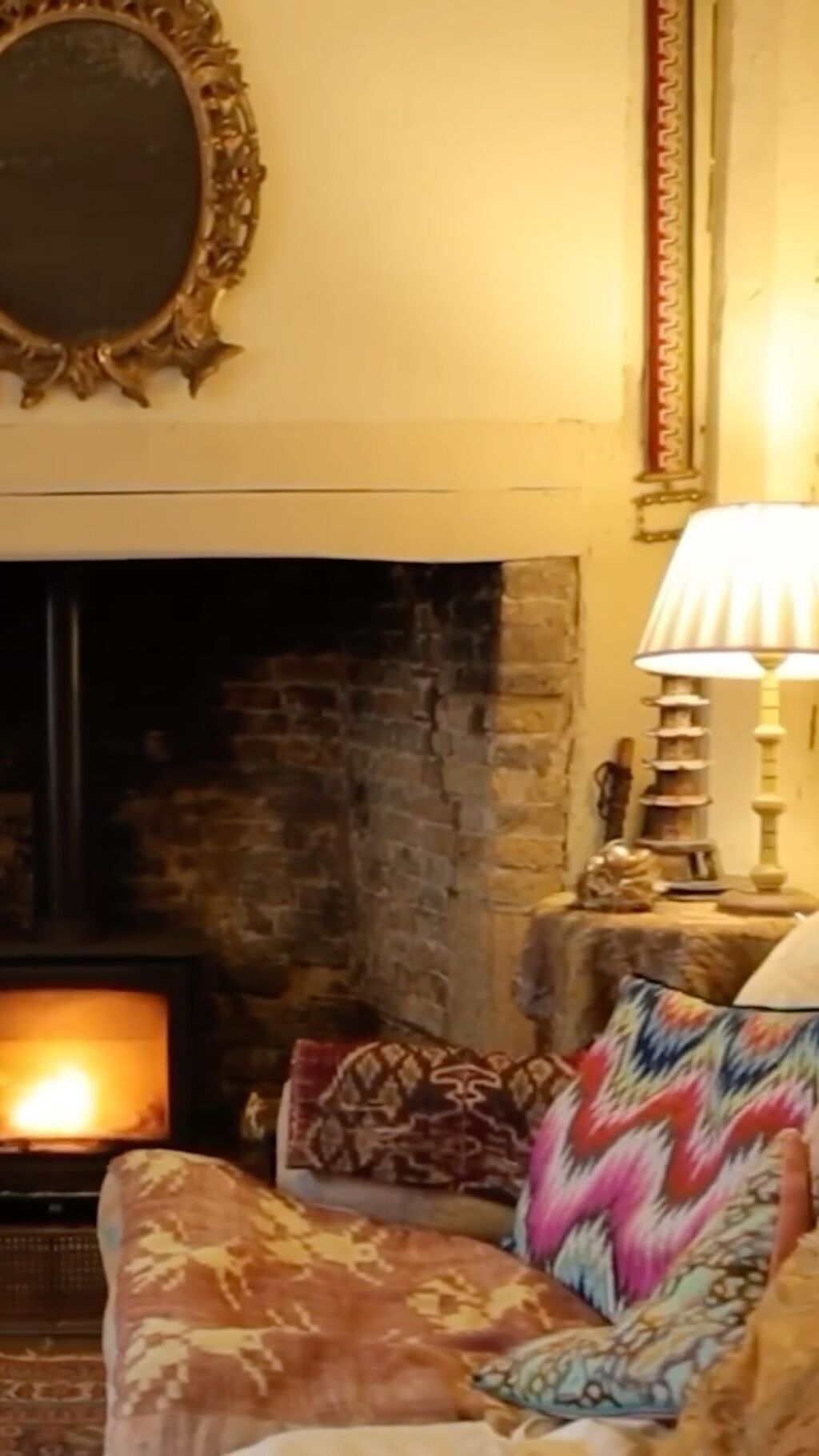 A Forgotten Mural Transformed This Romantic English Home