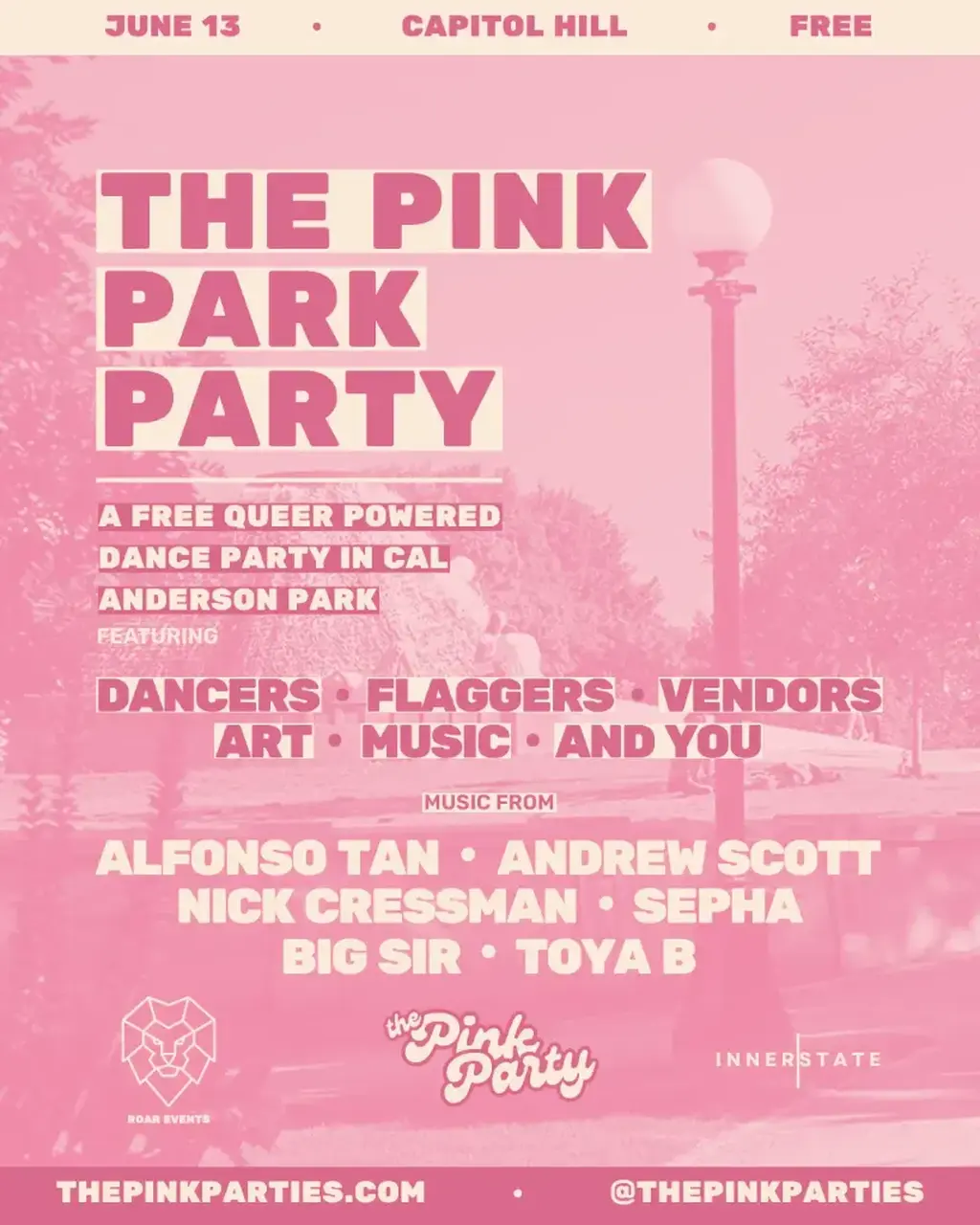 06.13 | SEA: The Pink Park Party