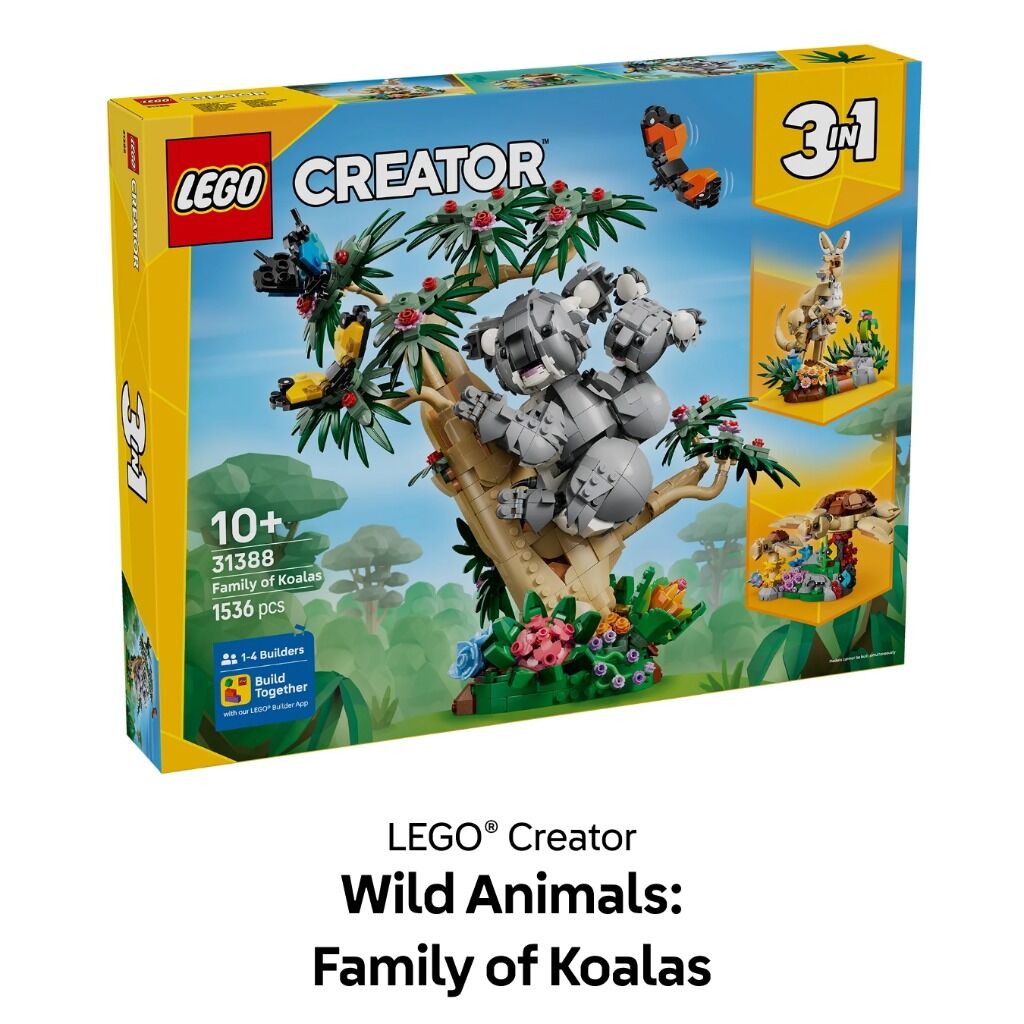 LEGO&reg; Creator Wild Animals: Family of Koalas