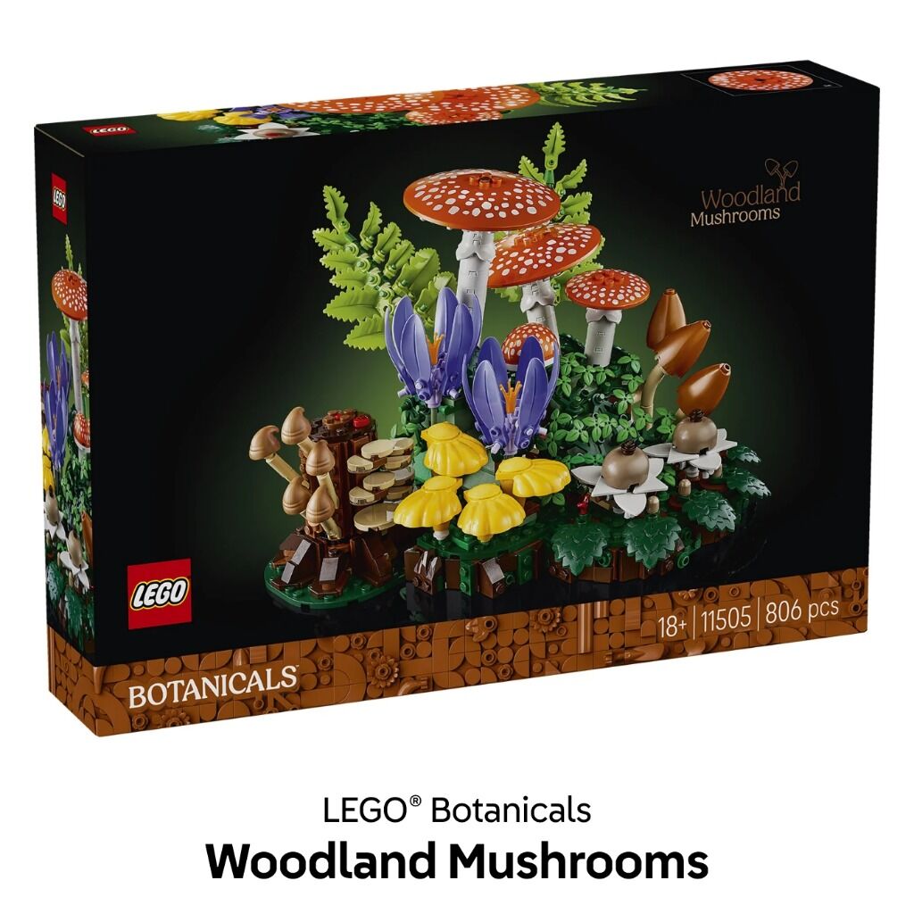 LEGO&reg; Botanicals Woodland Mushrooms