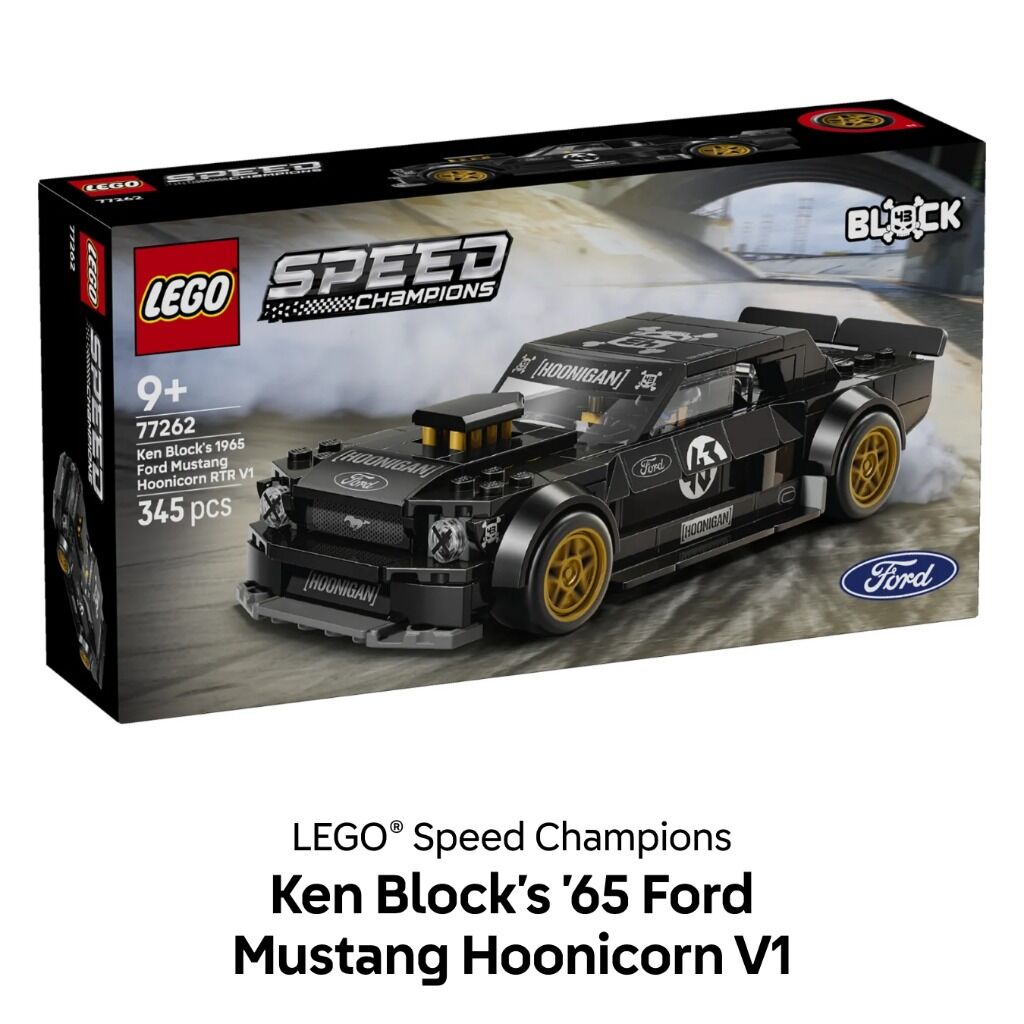 LEGO&reg; Speed Champions Ken Block&rsquo;s &rsquo;65 Ford Mustang Hoonicorn V1