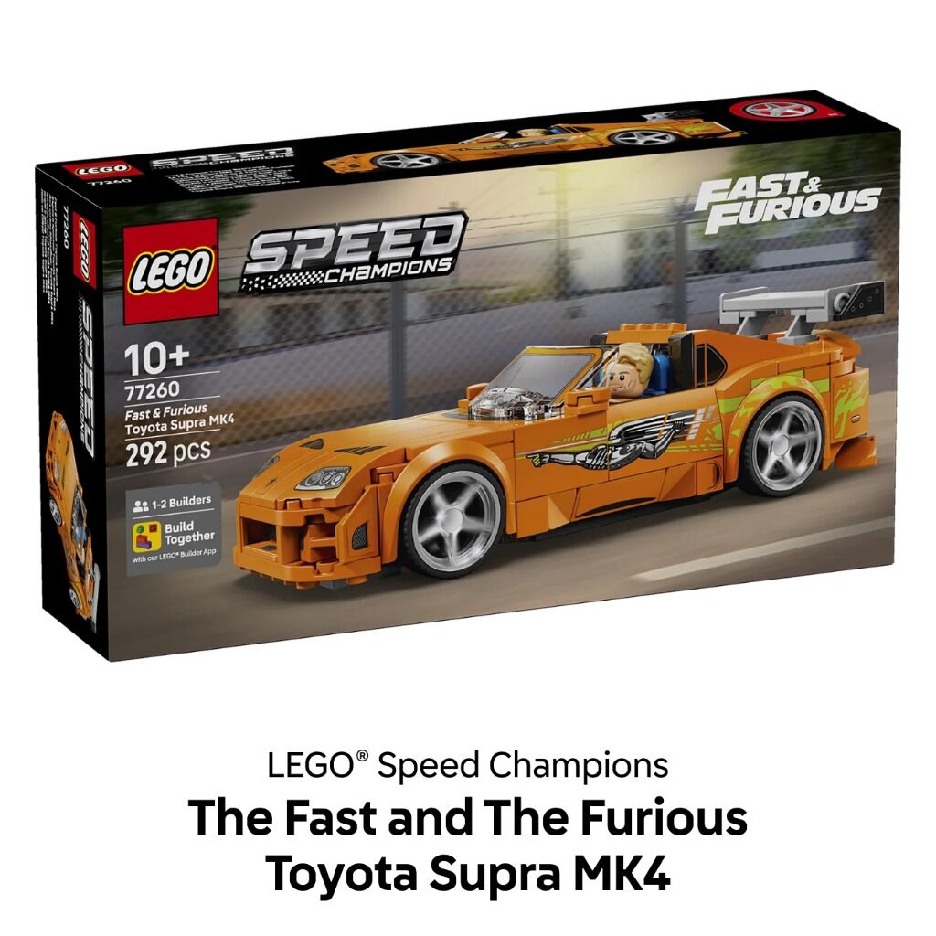 LEGO&reg; Speed Champions The Fast and The Furious Toyota Supra MK4