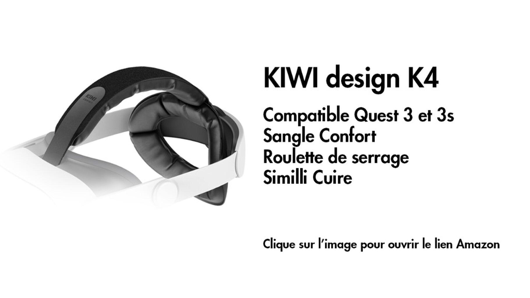 Sangle de T&ecirc;te Quest 3 | 3s