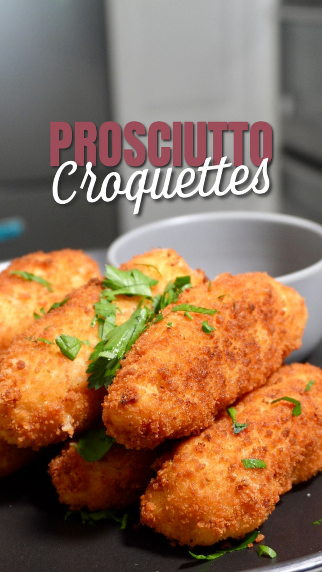 Crispy Prosciutto Croquettes