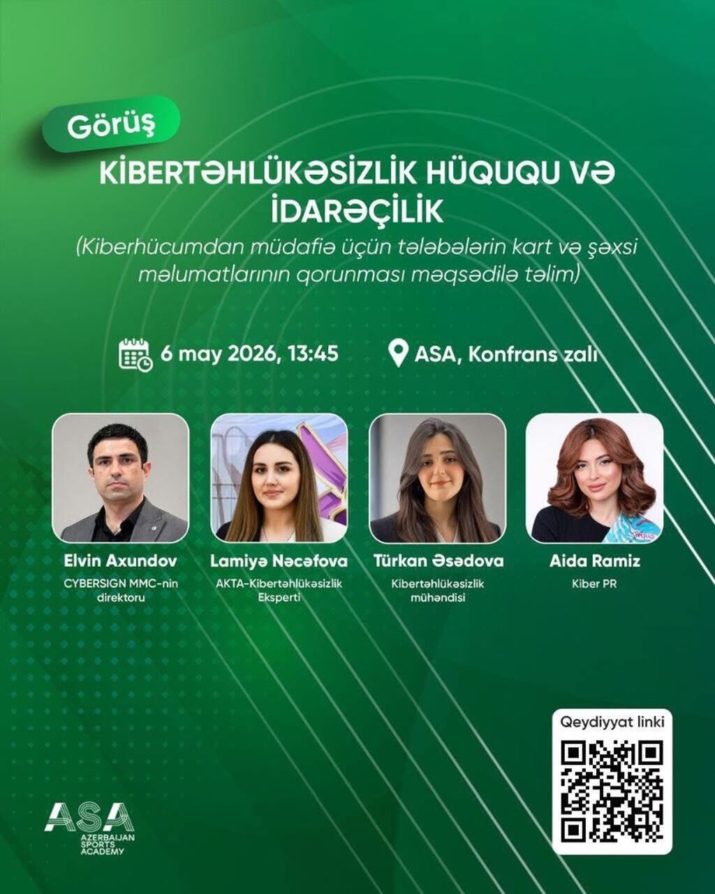 Kibertəhl&uuml;kəsizlik h&uuml;ququ və idarə&ccedil;ilik