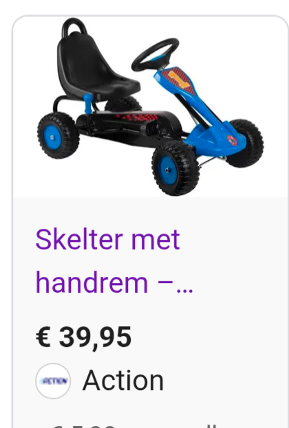 Budget skelter bij Action 🏁