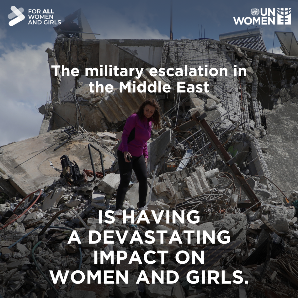 Beyond the headlines: What the ongoing conflicts really mean for women and girls in the Middle East
