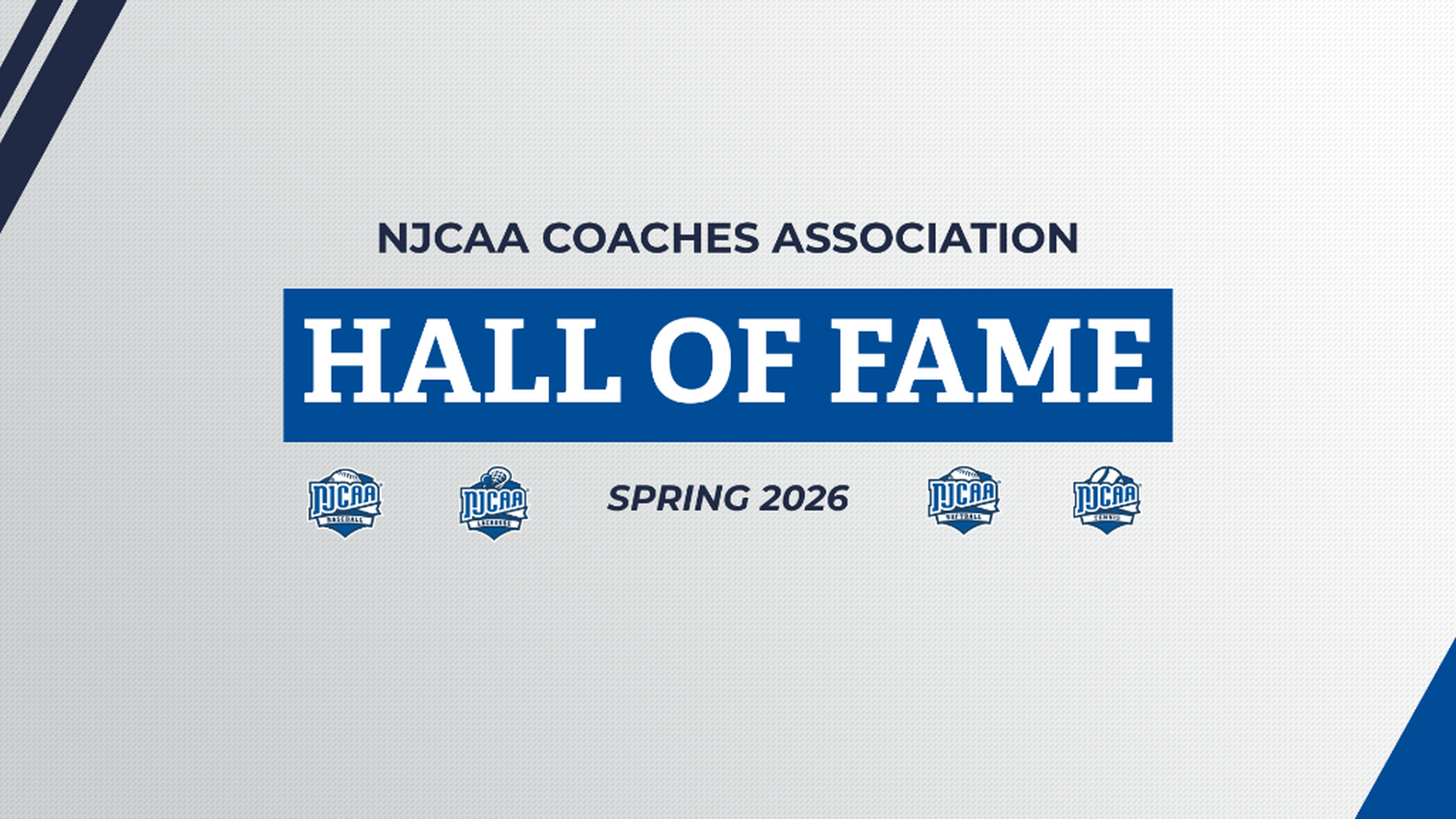 2025-26 NJCAA Coaches Association Hall of Fame