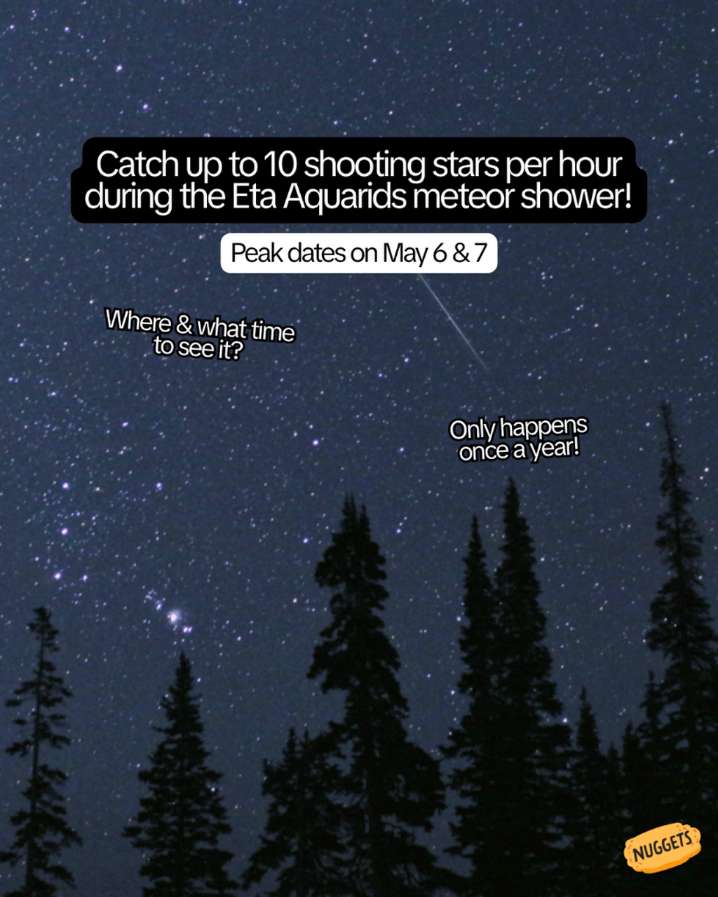 Eta Aquarids Meteor Shower