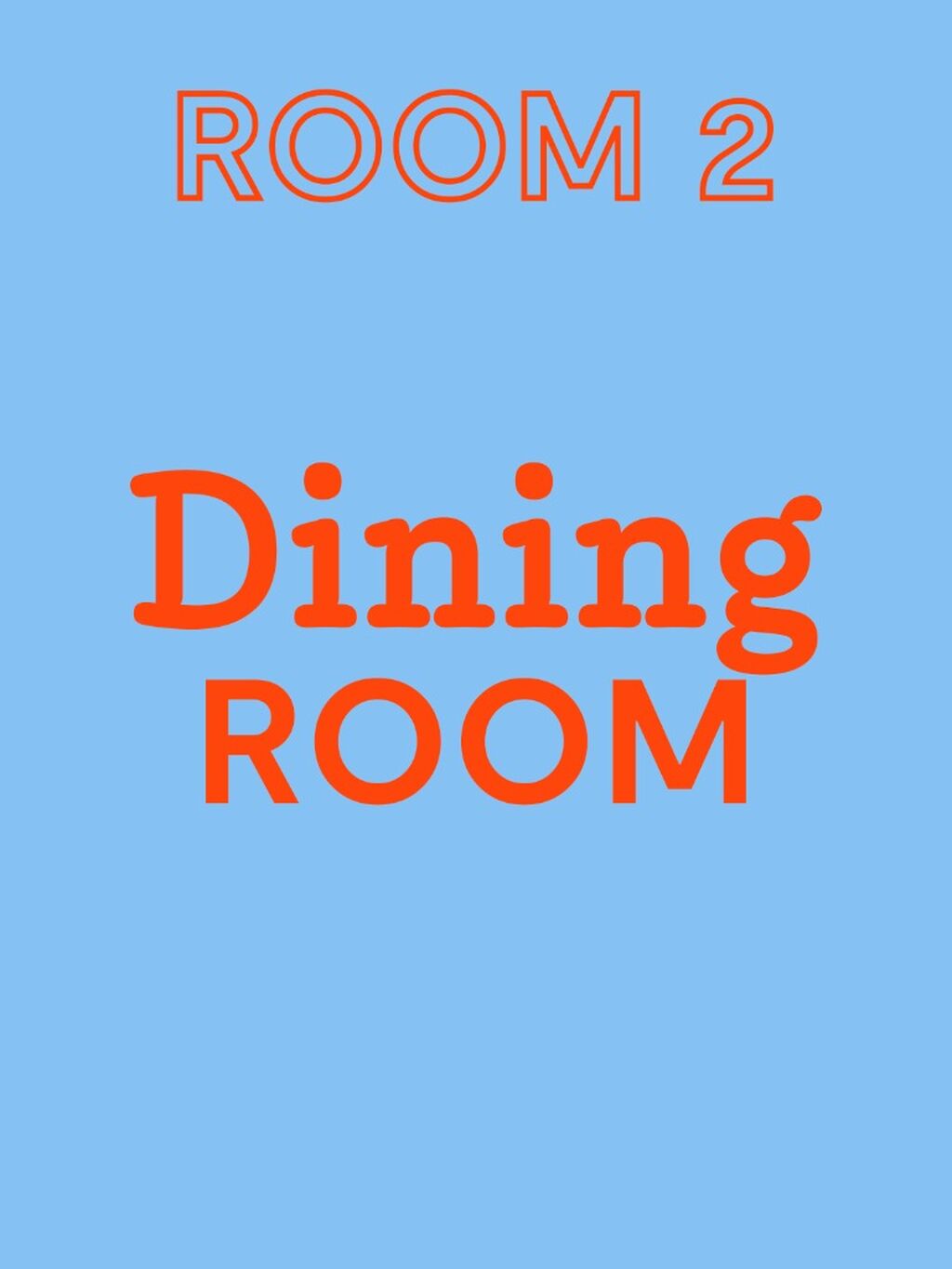 Room : 2 Dinning Room 