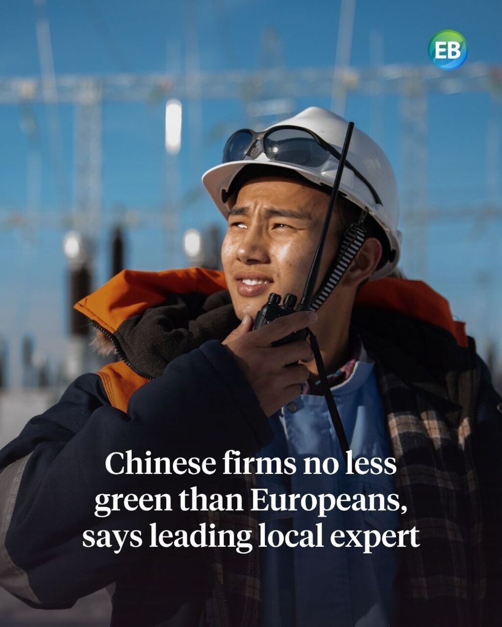 Chinese firms no less green than Europeans, says leading local expert
