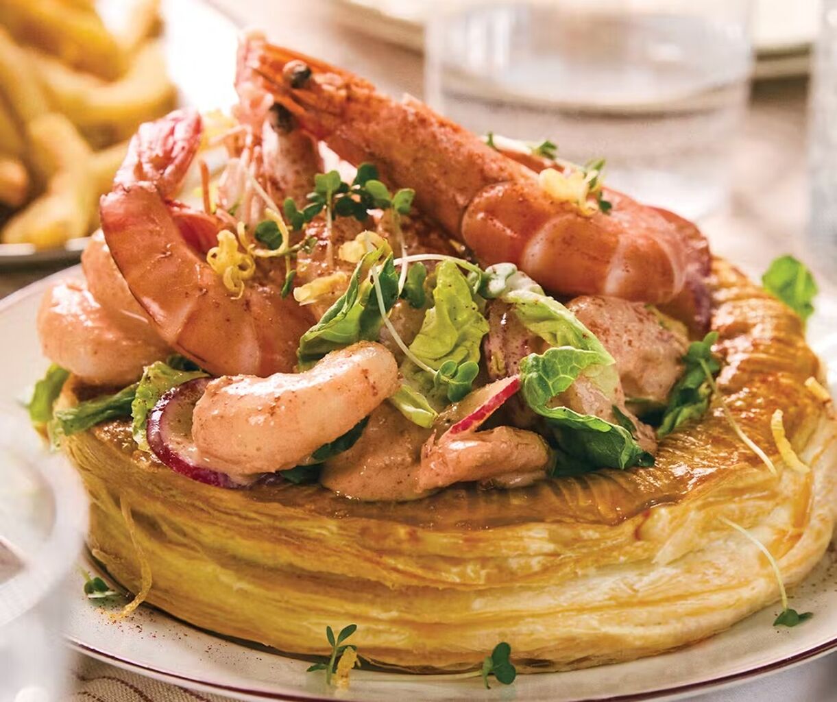 🦐Prawn cocktail vol-au-vent