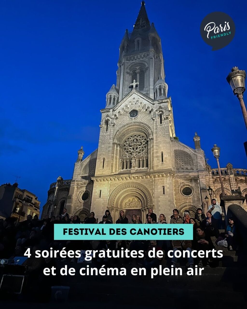 4 soir&eacute;es gratuites de concerts et de cin&eacute;ma en plein air