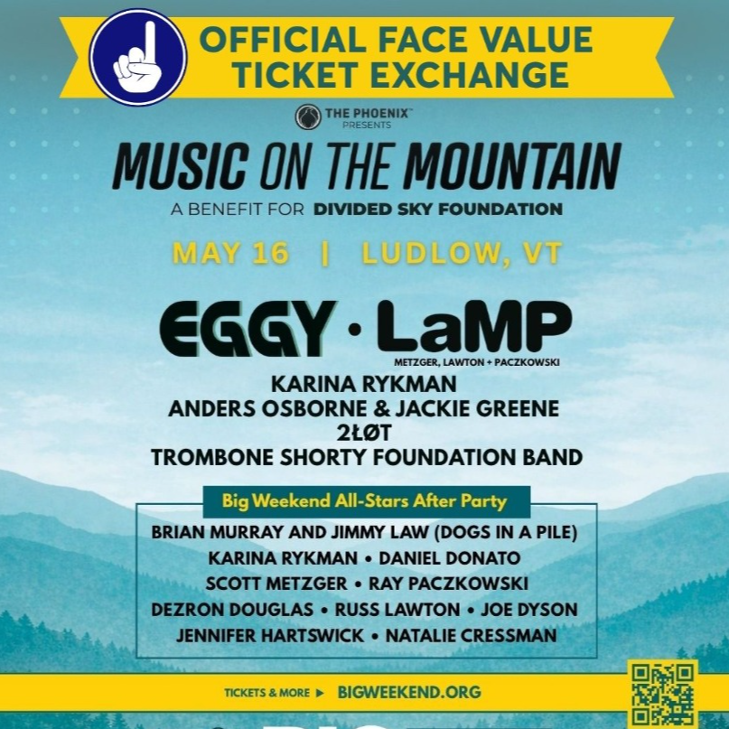 Divided Sky's Big Weekend Official Face Value Ticket Exchange