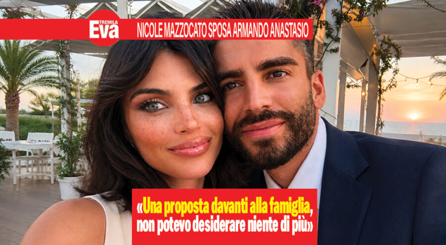 Nicole Mazzocato sposa Armando Anastasio: proposta da sogno!