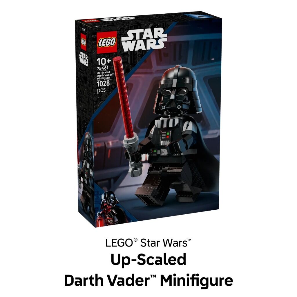 LEGO&reg; Star Wars&trade; Up-Scaled Darth Vader&trade; Minifigure