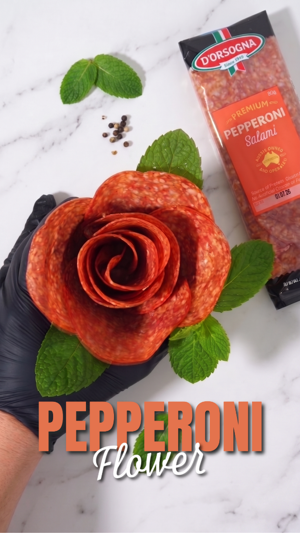 Mum Deserves This Pepperoni Flower 🌸❤️