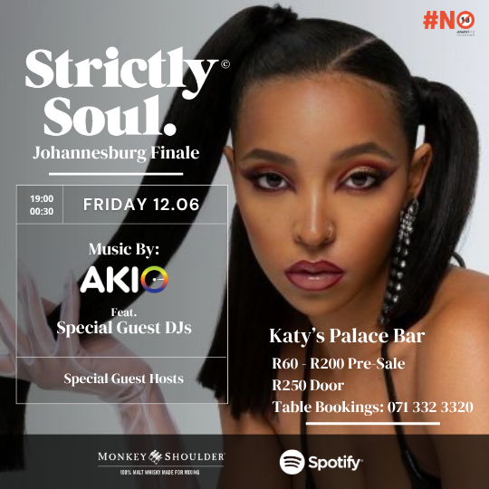 Strictly Soul JHB Finale tickets 🇿🇦 (12.06)