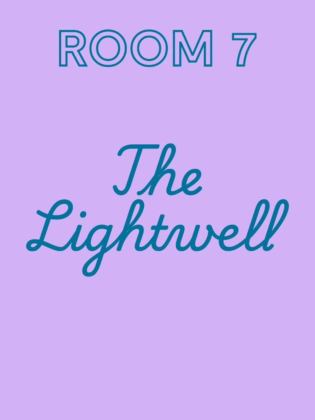 ROOM 7 : The Lightwell &mdash; Pet Corner