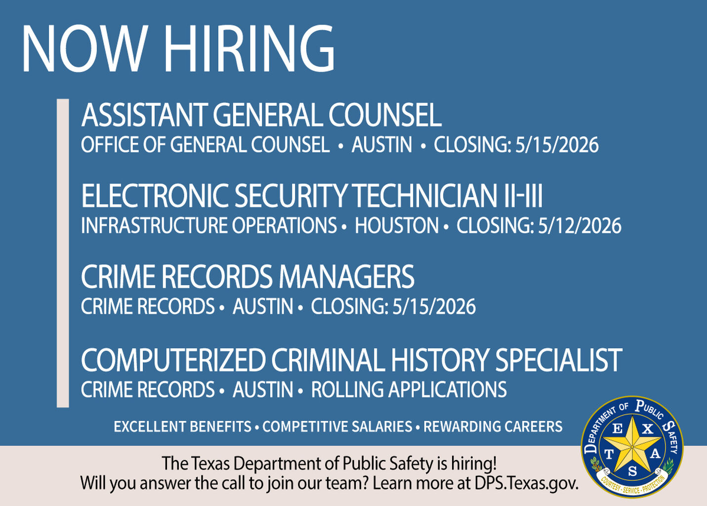 CAPPS Job Posting