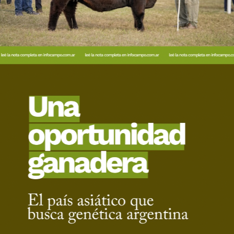 Oportunidad ganadera: uno de los pa&iacute;ses con mayor superficie de pastizales busca gen&eacute;tica argentina | Infocampo