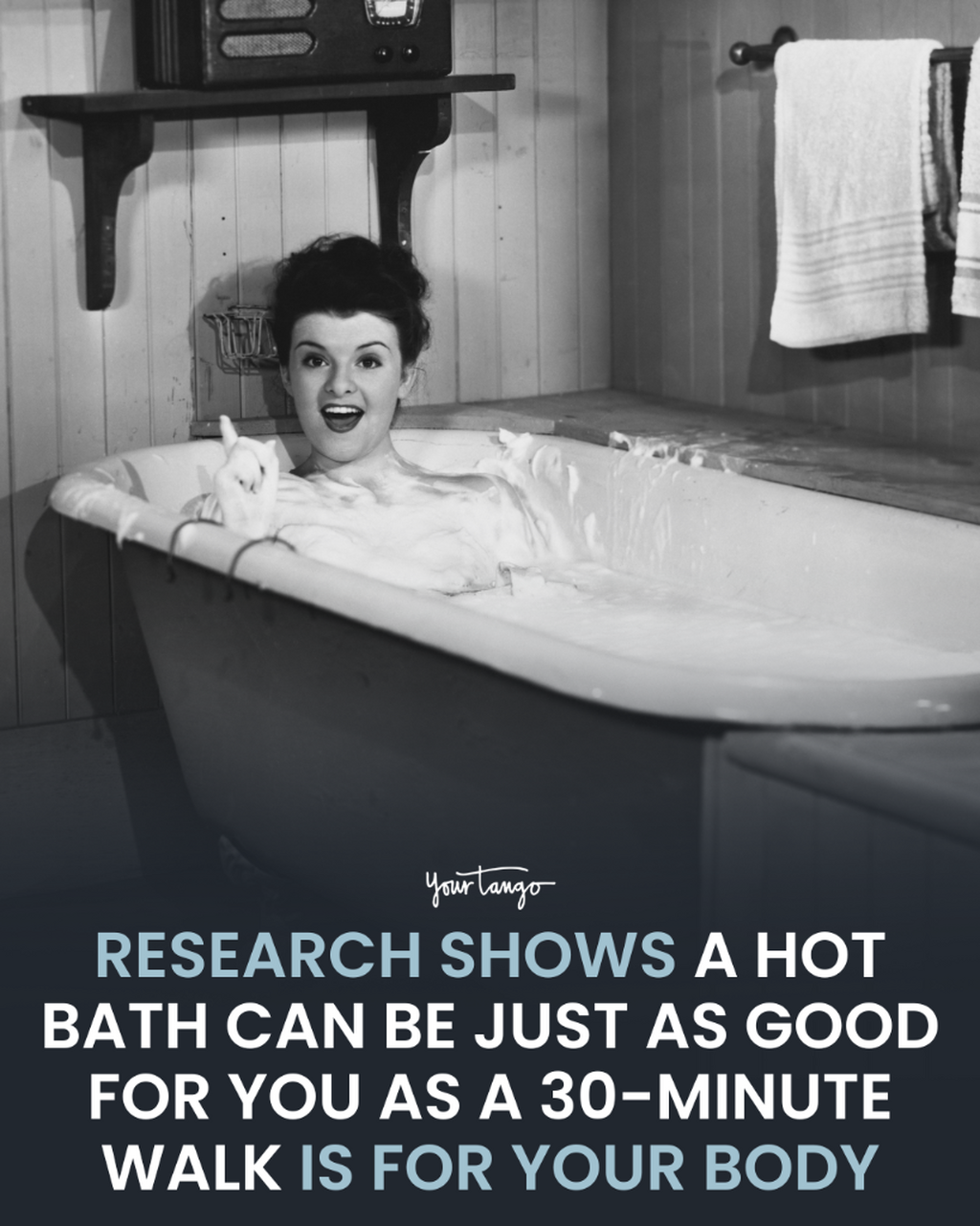 A Hot Bath Can Be Just As Good For You As A 30-Minute Walk, According To Research