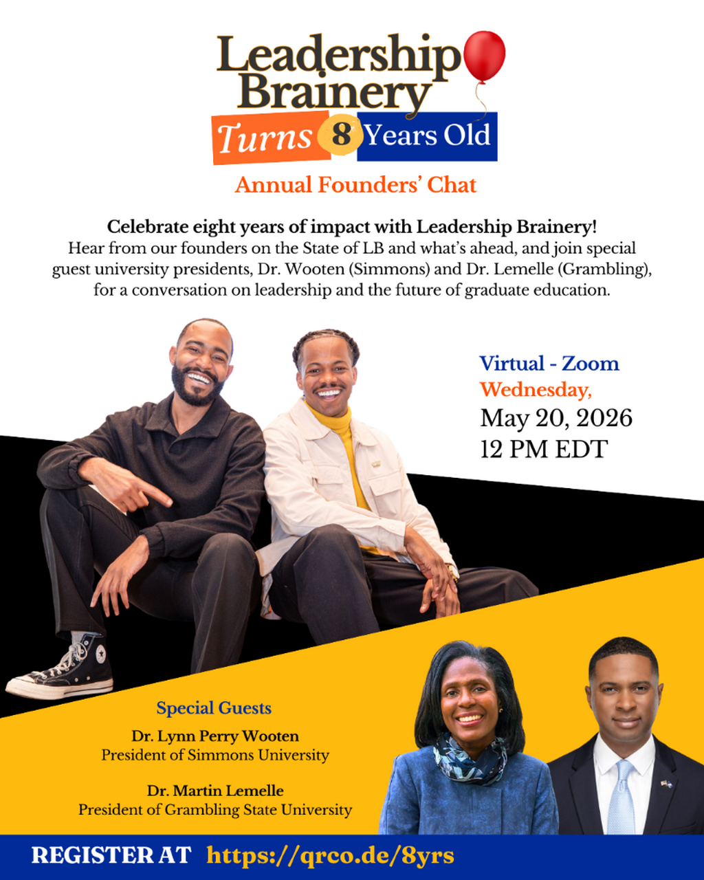 LB 8th Birthday Celebration - Founders' Chat